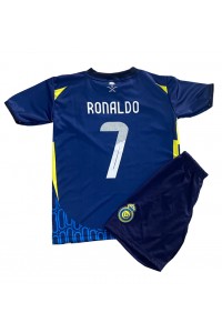 Al-Nassr Cristiano Ronaldo #7 Babytruitje Uit tenue Kind 2024-25 Korte Mouw (+ Korte broeken)